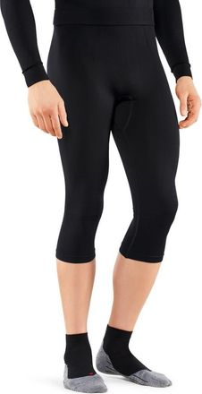 Falke Maximum Warm 3/4 Base Layer Bottom in Black at Nordstrom, Size Xx-Large