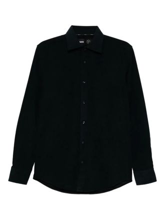 BOSS corduroy shirt - Blue
