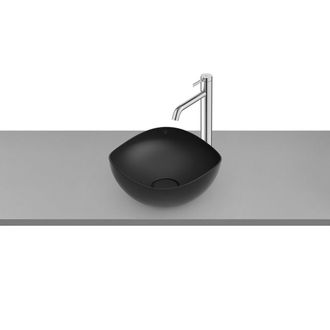 Roca Roca - A327a15080 Ohtake Lavabo De Sobre Encimera Fineceramic Color Negro - Ref: A327a15080