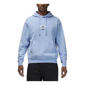 Nike Jordan Air Jordan Logo Hoodie Baby Blue White FB7291-425
