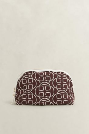 GANT Women Canvas Toiletry Bag (ONE SIZE) FRESH SOIL