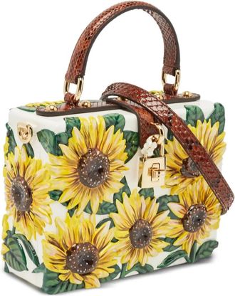 Dolce & Gabbana Dolce Box| zonnebloem shopper - Geel