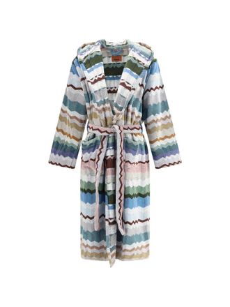 Missoni Home Bath Robe With Hood