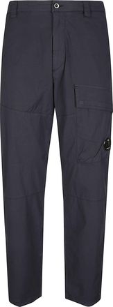 C.P. Company Cargo Cotton-Blend Straight-Leg Pants