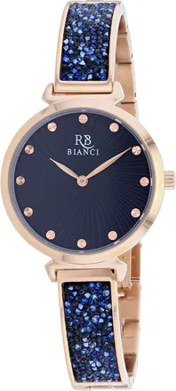Roberto Bianci Womens Billare Blue Round 34mm