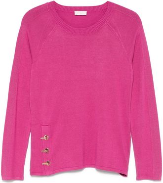 Liu Jo fine-knit sweater - Pink