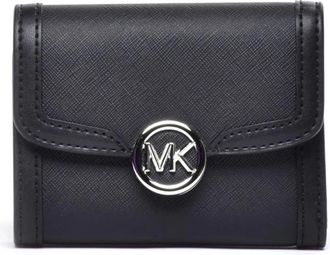 Michael Kors Portafoglio - Dames - Portefeuilles - Zwart - ONE Size - Polyester - Accessoires