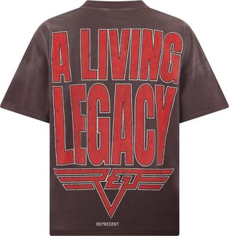 Represent Mens T-Shirt Living Legacy Tour Multicolour Cotton T-Shirts And Polos