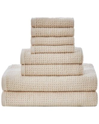 Nautica Oasis Solid 100% Cotton Terry 8 Piece Towel Set