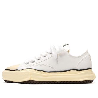 Miharayasuhiro PETERSON VL OG Sole Canvas Low-top Sneaker White A09FW733-WHT