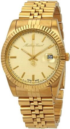 Mathey-Tissot Mathey III Quartz Gold Dial Mens Watch H810PDI
