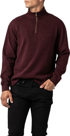 Rodd & Gunn Alton Ave Regular Fit Pullover Sweatshirt in Claret at Nordstrom, Size Xx-Large