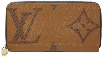 Louis Vuitton Brown Pvc Leather Long Wallet (Bi-Fold) (Pre-Owned)