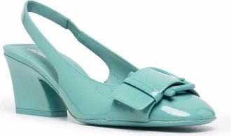 Ferragamo Slingback Heel - Blue