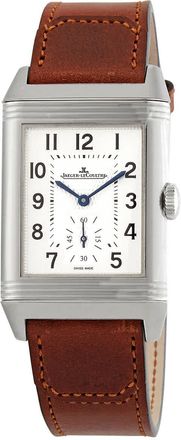 Jaeger-LeCoultre Reverso Large Classic Duoface Silver Dial Mens Watch Q3848422