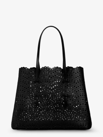 Alaia Borsa a spalla Mina 37 in pelle con motivo Vienne - ALAIA - gender_Woman