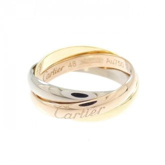 Cartier Yellow Gold (18K) Pink Gold (18K) White Gold (18K) Band Ring (Pre-Owned)