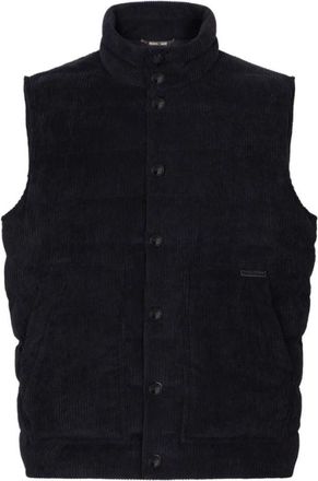 Dolce & Gabbana Gewatteerd gevoerd vest - Heren - Bodywarmers - Zwart - XL - Jassen