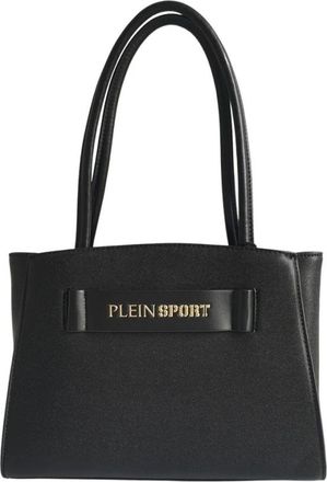 Plein Sport Strakke Tote Bag met Drie Vakken - Dames - Outdooraccessoires - Zwart - ONE Size - Fitness
