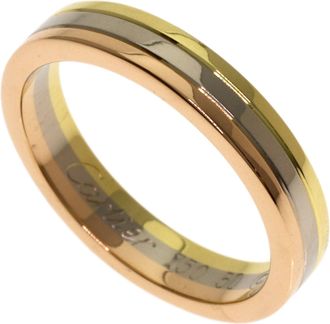 Cartier Yellow Gold (18K) Pink Gold (18K) White Gold (18K) Band Ring (Pre-Owned)