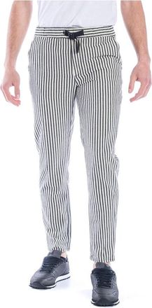 Daniele Alessandrini Jeans - Heren - Slim Fit Broeken - Zwart - W30 - Katoen - Broeken
