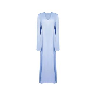 Twinset Maxi Dresses, female, Blue, Size: 2XL Dress Twinset