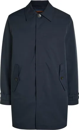 Paul Smith Layered Nylon Coat - Navy - XL