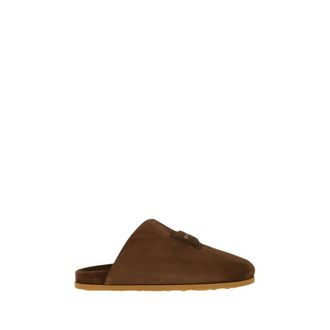 Givenchy Puffy Mule - Heren - Schoenen - Bruin - Maat: 44 EU Zijde