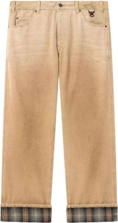 Golden Goose Schilderbroek - Heren - Regular Fit Jeans - Bruin - M - Katoen - Jeans