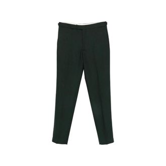 Tagliatore P-Newbros Trousers - male - Tagliatore - Suit Trousers - Green - L - Trousers