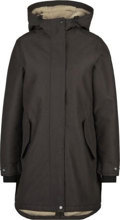 Stoic ArvikaSt. Wool Pile Parka Parka für Damen | schwarz/grau