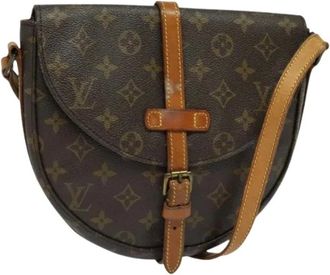 Louis Vuitton Pre-owned Cross Body Bags, female, Brown, Size: ONE SIZE Pre-owned Chantilly MM Shoulder Bag
