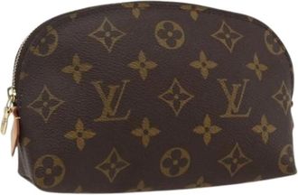 Louis Vuitton Pre-owned Clutches, female, Brown, Size: ONE SIZE Pre-owned Canvas Clutch
