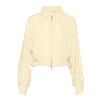 Beatrice .B Light Jackets, female, Beige, Size: S Giacchino