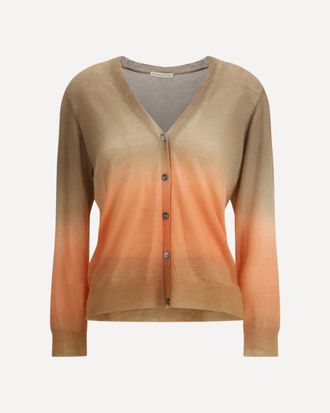 Mirror in the Sky Gradient effect Surya Henley Cardigan Female S