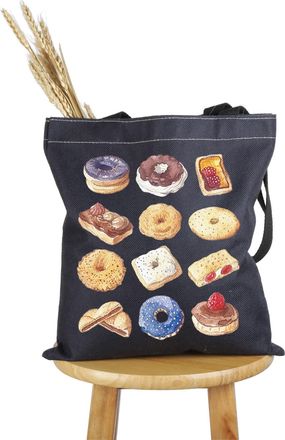 Generic PYOUL Pastry Lover Gift Pastries Design Tote Bag Bakery Lover Handbag Baking Lover Gift Baker Gift (Pastries Design Tote)