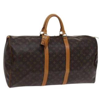 Louis Vuitton Pre-owned Weekend Bags, female, Brown, Size: ONE SIZE Pre-owned Weekend Bag