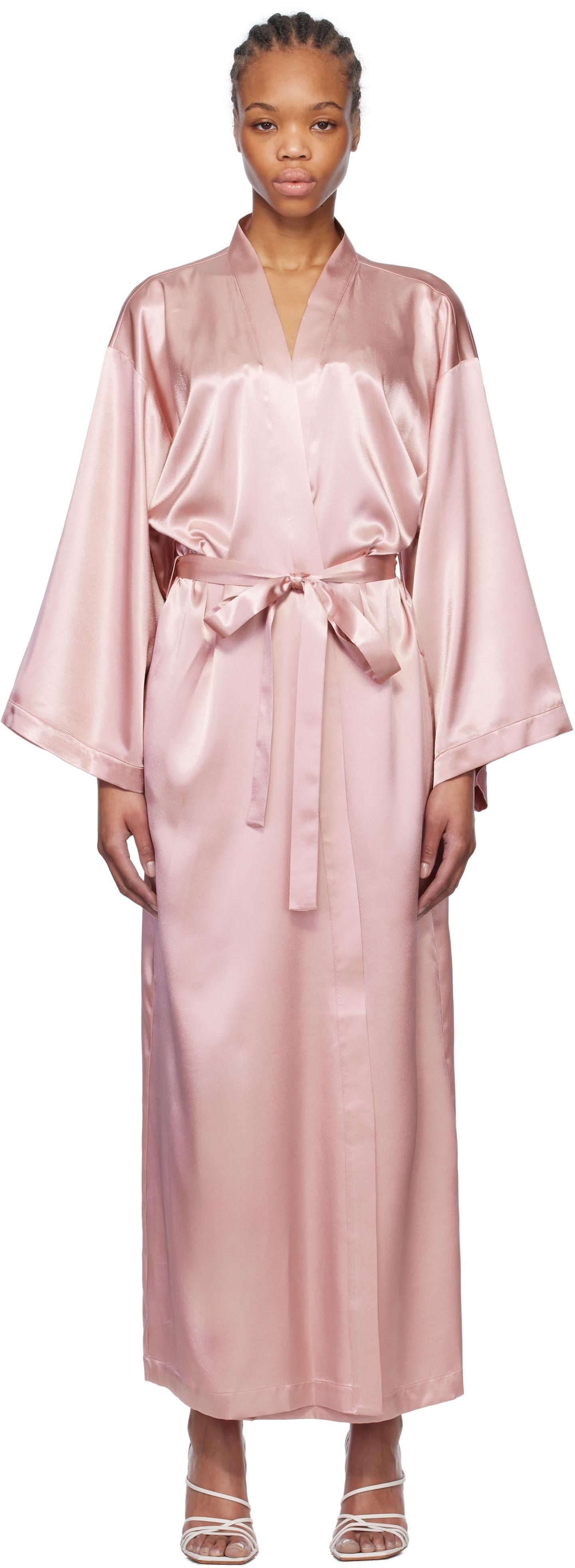 【関税込み】Blumarine ピンク ラインストーン 長袖トップス Blumarine Pink Rhinestone Logo Robe from $303.00 - on Stylight