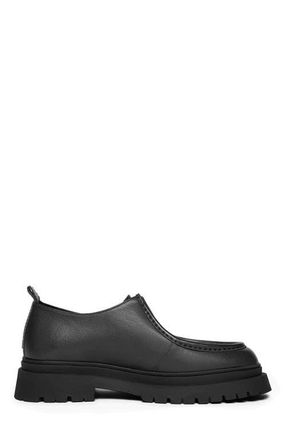 Mani&egrave;re De Voir Lille Leather Lace Up Shoe in Black at Nordstrom, Size 11