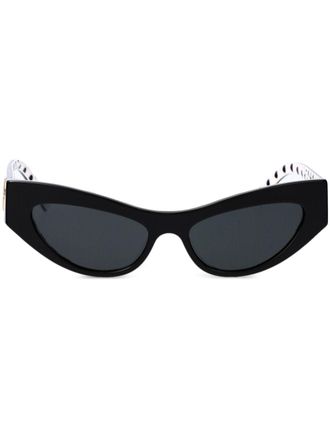 Dolce & Gabbana Eyewear Occhiali cat-eye - Nero