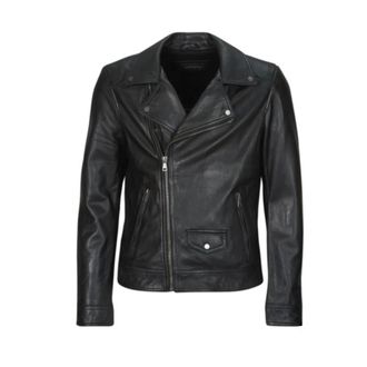 Oakwood Lennon 64773 Leren Jas - Dames - Leren en Su&egrave;de Jassen - Zwart - M - Leer - Jassen