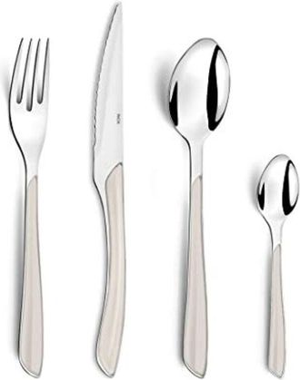 Amefa Amefa Eclat- Servizio di posate, Acciaio inox, 24 pezzi