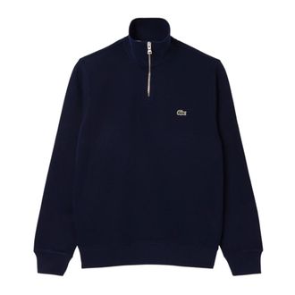 Lacoste Zip-throughs, male, Blue, L, Crew Neck Sweatshirt
