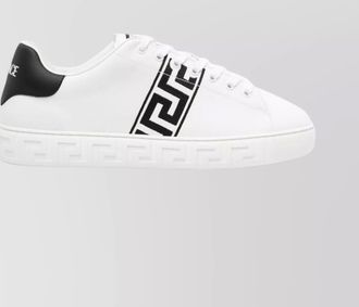 Versace leather low-top sneakers
