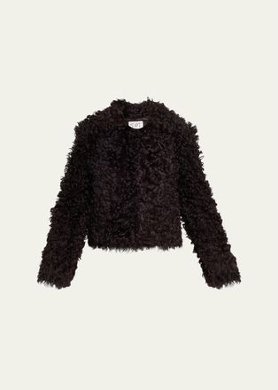TWP Sylvia Curly Shearling Jacket