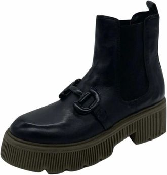 Mjus Chelsea Boot - Dames - Schoenen - Zwart - Maat: 41 EU