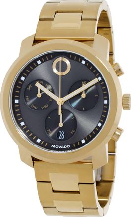 Movado Trend Propel Chronograph Quartz Brown Dial Mens Watch 3601352
