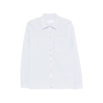 Prada Striped Zip Shirt