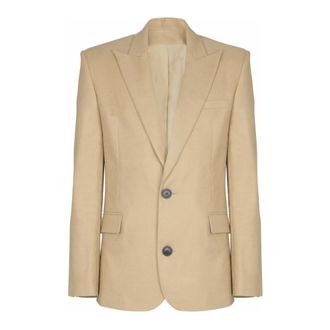 Balmain Hombre, Chaquetas, Beige, Talla: 2XL