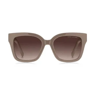 Marc Jacobs Square-Frame Gradient Lens Sunglasses - Beige